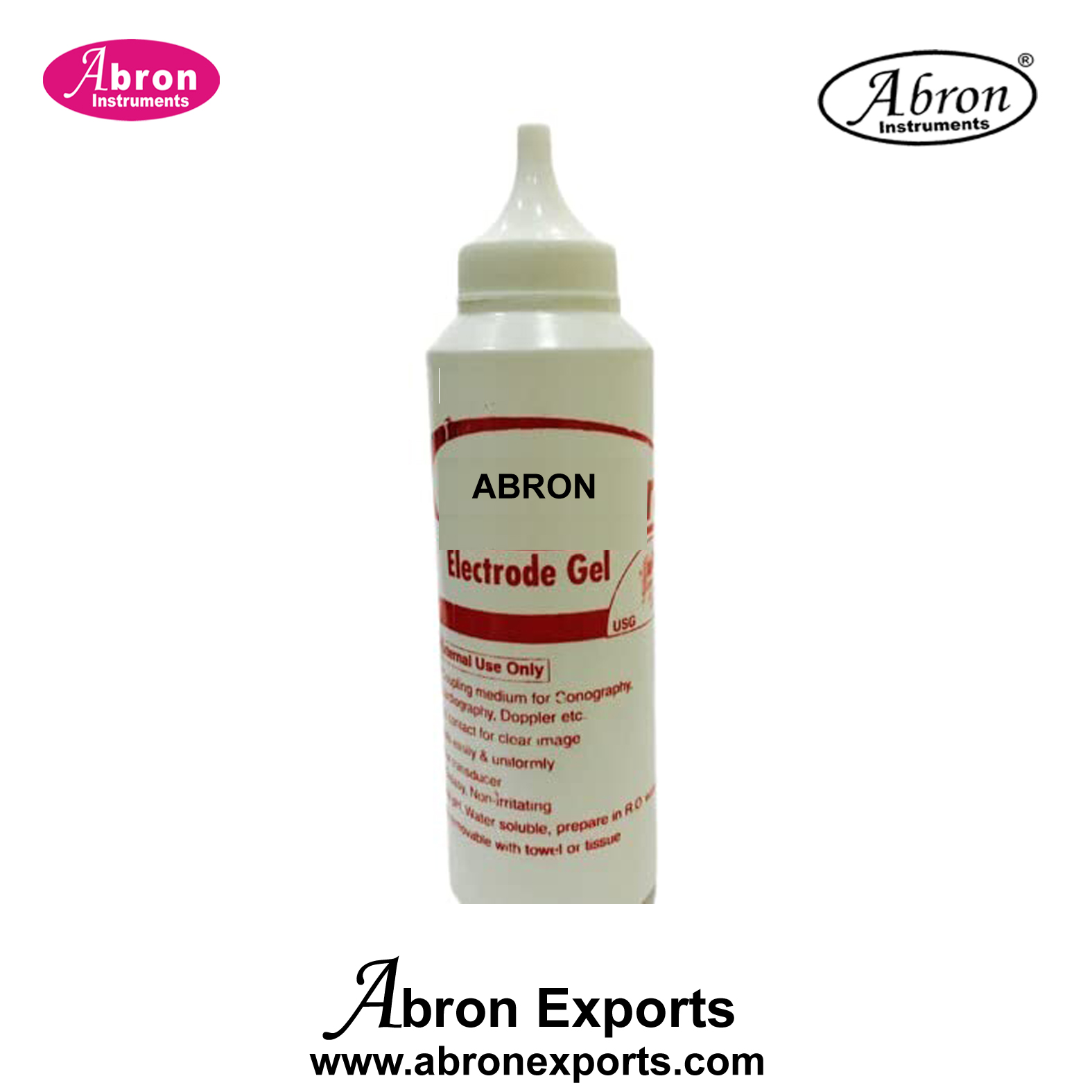 ECG paste 3 bottles 200gm cream gel tube Abron ABM-2504 
